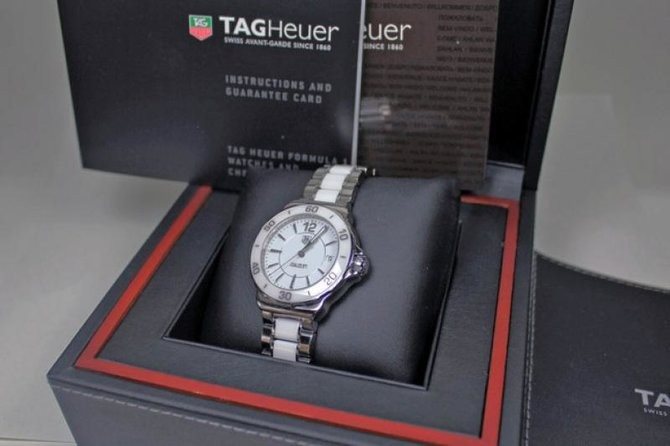 WAH1211-BA0861 שעון טאג הויאר לנשים מסדרת פורמולה 1 | שעון יוקרה מיוחד בשילוב קרמיקה | שעוני יוקרה שווצריים לנשים | שנתיים אחריות |WAH1211.BA0861 TAG Heuer Formula One F1 Ceramic