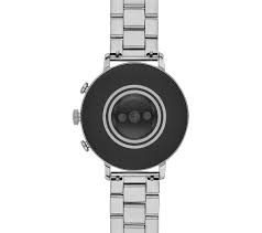 FTW6013 שעון חכם פוסיל מהמם לנשים | דגם ברצועת מתכת משובצת | שעון עם חיבור לנייד כולל מד דופק עוד המון | מלאי מוגבל | שנה אחריות | Gen 4 Smartwatch Venture HR Stainless Steel - FTW6013