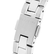 WV1411-BA0793 שעון טאג הויאר קררה לנשים | דגם משובץ 13 יהלומים בלוח פנינה | שעוני יוקרה שווצרים לנשים במבצע | Tag Heuer Carrera Ladies WV1411.BA0793 Ladies Quartz watch. 27 mm Steel case