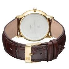 FC-235M4S5 פרדריק קונסטנט שעון יוקרה לגבר דגם מסדרת סלימליין דגם דק במיוחד ברצועת עור חומה | לוח לבן מיוחד רומיות | שעון שניון קטן בלוח | שנתיים אחריות Frederique Constant Slimline Quartz FC-235M4S5