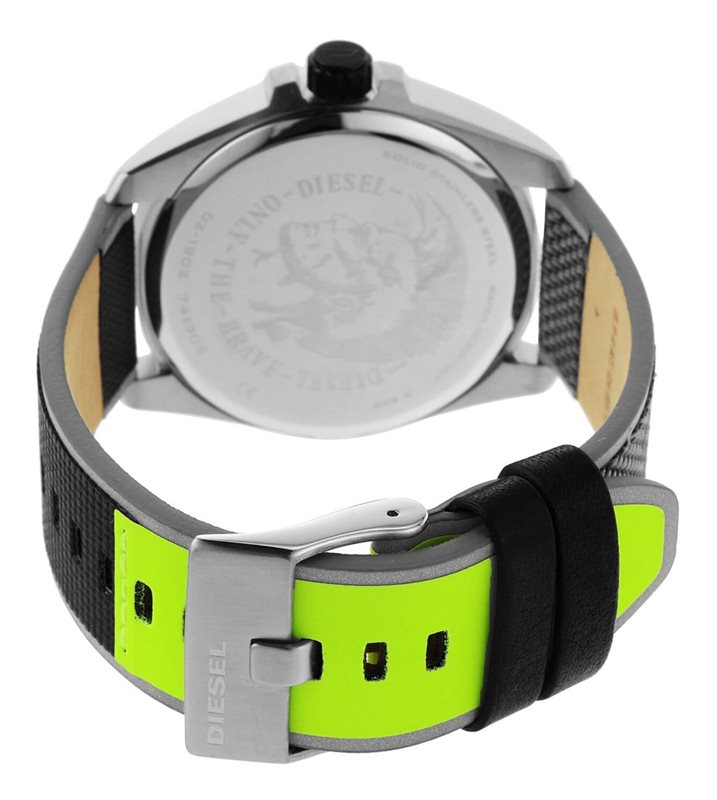 DZT 2012 שעון חכם של דיזל לגברים מסדרת דיזל און | שעון ספורטיבי עם חיבור לנייד כולל כל האפליקציות ,דופק , מסך מתחלף ועוד | שנה אחריות | Diesel On Men';s Gen 4 Full Guard 2.5 HR Heart DZT 2012