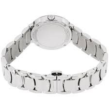 10158 שעון באום מרסייה לאישה | שעון יוקרה בלוח פנינה משובץ יהלומים | ספרות רומיות מנגנון שווצרי | חנות שעוני יוקרה בראשון לציון |Baume and Mercier Promesse Mother of Pearl Diamond Ladies Watch 10158