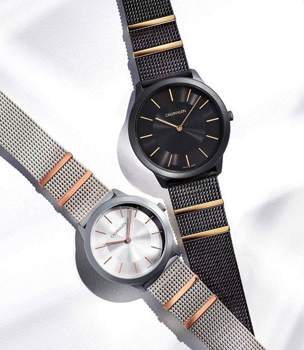 K3M511Y6 שעון קלווין קליין מהקולקצייה החדשה לגבר | שעון כסוף משולב זהב רוז למראה אלגנטי | שנתיים אחריות מלאי מוגבל |Calvin Klein K3M511Y6 Minimal Collection Silver Tone