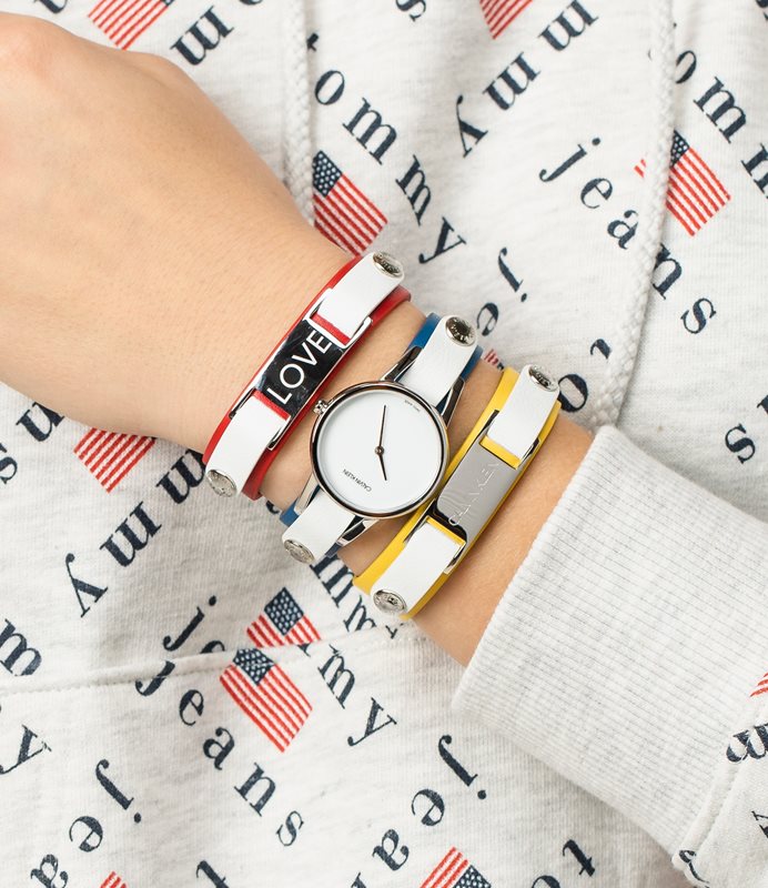 K9D231VX שעון CK LOVE לאישה | סט מושלם הכולל 2 רצועות נוספות להחלפה | שנתיים אחריות | חנות שעוני אופנה בראשון לציון | CALVIN KLEIN #MYCALVINS watch - K9D231VX