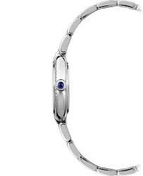 1600-STS-00995 שעון יד ריימונד וויל לנשים | דגם שמגיע עם רצועה נוספת להחלפה מהירה | דגם כסוף מושלם בלוח גלים משובץ יהלומים | שעוני יוקרה שווצריים לאישה במבצע | Raymond Weil 1600-STS-00995 Shine