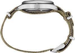 SRPG35 שעון סייקו 5 ברצועת ספורט | מנגנון אוטומטי רצועת בד איכותית | חנות שעוני סייקו בראשון לציון | Seiko 5 Sports 24-Jewel Automatic Watch with Black Dial SRPG35