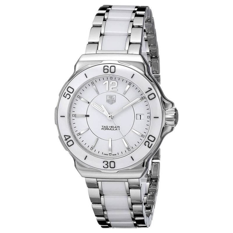 WAH1211-BA0861 שעון טאג הויאר לנשים מסדרת פורמולה 1 | שעון יוקרה מיוחד בשילוב קרמיקה | שעוני יוקרה שווצריים לנשים | שנתיים אחריות |WAH1211.BA0861 TAG Heuer Formula One F1 Ceramic
