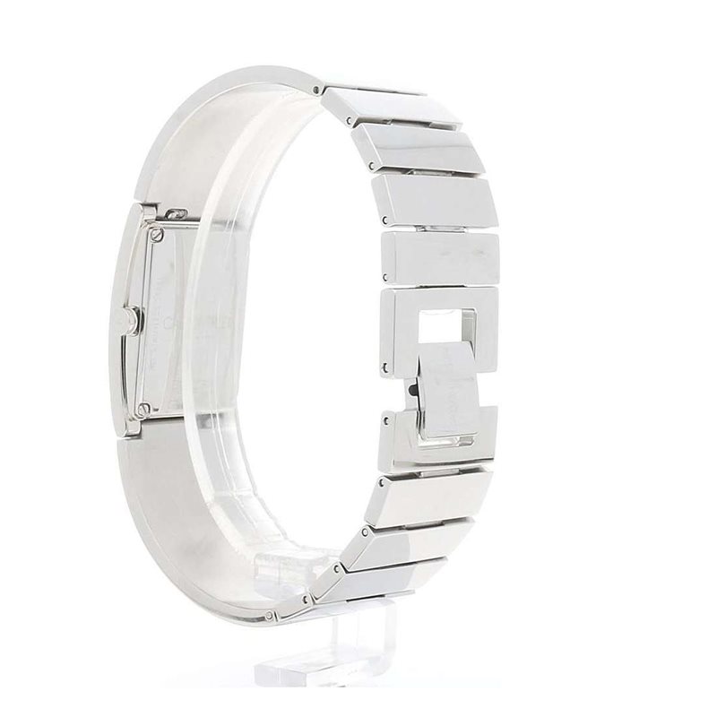 K9C2N116 שעון קלווין קליין לנשים דגם בעיצוב צמיד מהקולקצייה החדשה | דגם מיני כולל שנתיים אחריות | | Calvin Klein Polished Quartz Silver Dial Steel Ladies Watch K9C2N116