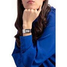 K9C2N116 שעון קלווין קליין לנשים דגם בעיצוב צמיד מהקולקצייה החדשה | דגם מיני כולל שנתיים אחריות | | Calvin Klein Polished Quartz Silver Dial Steel Ladies Watch K9C2N116