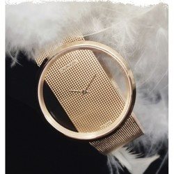 K9423Y29 שעון קלווין קליין זהב אופנתי לנשים | דגם ברצועת רשת כולל שנתיים אחריות | מנגנון שווצרי | חנות שעונים בראשל';';צ | CALVIN KLEIN Glam Gold Stainless Steel Bracelet K9423Y29