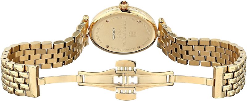 FC-200MPW2V5B שעון מושלם לנשים של פרדריק קונסטנט דגם עדין קלאסי ואלגנטי | שעון זהב בלוח לבן ספרות רומיות | כתר חום מיוחד | מלאי מוגבל | שנתיים אחריות | Frederique Constant Art Deco Classics FC-200MPW2