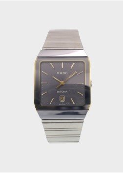 שעון ראדו מיוחד ונדיר מסדרת אנטום | דגם יוניסקס במצב מעולה | דגם קרמיקה משולב פסי זהב | שנה אחריות | חנות שעונים בראשון לציון | Rado Diastar Anatom 129.0266.3