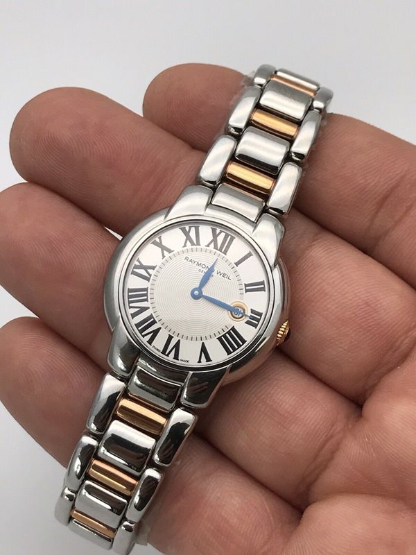 5229-S5-01659 ריימונד וייל נשים קלאסי | דגם טוטון לוח רומי מסדרת יסמין המבוקשת | שנתיים אחריות | חנות שעונים בראשון לציון | מחירי מבצע כל השנה | WOMEN';S JASMINE WATCH 5229-S5-01659