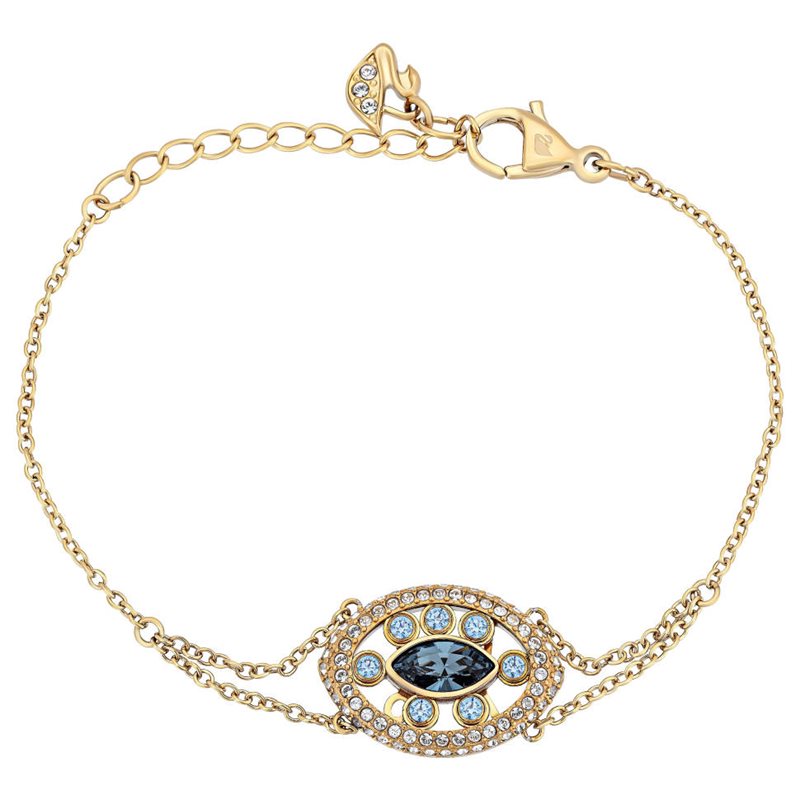 5432423 צמיד זהב של סברובסקי דגם עין כולל אבנים מסתובבות | צמיד אופנתי לנשים | Swarovski, Admiration, Women';s Bracelet, 5432423