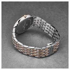 FC-200V5S32B שעון יד פרדריק קונסטנט לגברים | דגם טוטון רוז גולד דק במיוחד | רצועת פלדת אל חלד | שנתיים אחריות | שעוני יוקרה בראשון לציון |Frederique Constant Slimline Men Quartz FC-200V5S32B