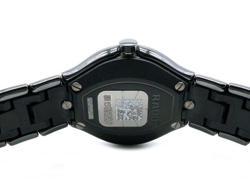 R27655762 ראדו יד 2 נשים קרמיקה שחורה כולל שיבוץ 12 יהלומים | שעוני יוקרה יד 2 לאישה| R27655762 WOMEN';S RADO TRUE JUBILE | ראדו שוויץ |כולל כל התעודות ושנה אחריות |חנות שעונים ראשון לציון