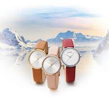 15729-604 שעון ברינג מהדגמים החדשים | דגם ברצועת רשת כולל רצועת עור נוספת | זכוכית ספיר | לוח לבן | 3 שנים אחריות | Bering 15729-604 ladies Ultra Slim 29mm 3ATM