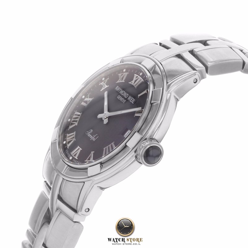 שעון יד ריימונד ווייל יד שנייה במצב מצויין | שנה אחריות | שעוני יוקרה יד 2 Raymond Weil 9541-ST-00208 Parsifal Quartz