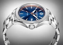 10413 שעון יוקרה של באום מרסייה לגברים | דגם בלוח כחול וכתום | מחוגים ואינדקס זוהרים בחושך | כולל שנתיים אחריות | מלאי מוגבל | Baume & Mercier Clifton Club Quartz Black Dial Stainless Steel Men';s Watc