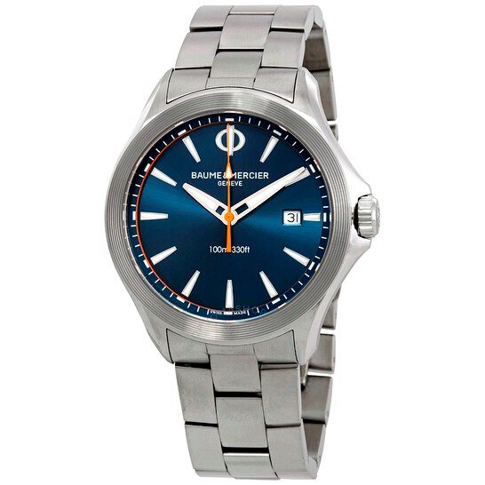 baume-et-mercier-clifton-blue-dial-men_s-watch-10413