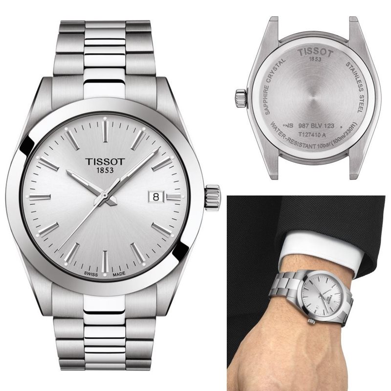 TISSOT T127.410.11.031.00 Gentleman