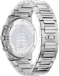 SFME00421 שעון יד פרגמו בלוח ירוק ממתוג מיוחד | דגם לגברים כרונוגרף | שעון שווצרי יוקרתי כולל שנתיים אחריות | Salvatore Ferragamo SFME00421 Sapphire GREEN Watch