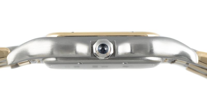 110000 שעון קרטייה פנתר מיוחד לאישה - דגם עם 3 שורות זהב - דגם מדיום 27 מ';';מ יד 2 במצב מצויין כולל שנתיים אחריות | cartier panthere 110000 3 row 18K GOLD midsize watch