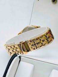 EV1032-51D שעון סיטיזן זהב לאישה בטכנולוגיית אקו דרייב | לוח מיוחד פנינה פסים עם שעון שניות | שעוני אופנה יוקרתיים לנשים | Ladies'; Citizen Eco-Drive Corso Yellow Gold Textured Dial Watch EV1032-51D