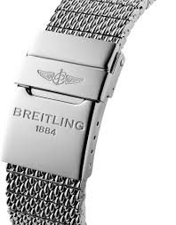 A13313121B1A1 שעון יד ברייטלינג דגם סופר אושן כרונוגרף | לוח שחור רצועת רשת | שנתיים אחריות | Breitling Superocean Heritage II Chronograph Automatic Black Dial Men';s Watch A13313121B1A1