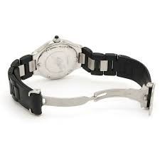 W10147U2 שעון קרטייה יד 2 יוניסקס 37 מ';';מ | דגם אוטומטי בלוח ממותג | רצועת ספורט | שנה אחריות | Cartier Must 21 Autoscaph 2427 Automatic Date W10147U2 SS Watch 37mm