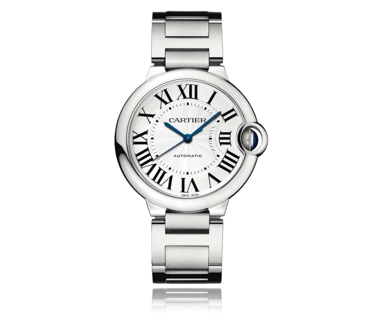 WSBB0048 שעון קרטייה בלון בלו 36 מ';';מ אוטומטי במצב מצויין יד 2 כולל שנה אחריות | חנות שעוני יוקרה יד שנייה בראשון לציון | Cartier Ballon Bleu De Cartier Watch 36mm, Automatic Movement, Steel WSBB0048