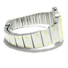 166930 שעון קרטייה סנטוס יד שנייה לנשים דגם משולב זהב 18 קראט | כולל שנה אחריות | Cartier Pre Owned Watch 18k GOLD Cartier Santos 166930