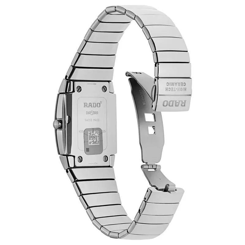 R13779152 שעון יד ראדו סינטרה יוניסקס 30 מ';';מ | זכוכית שחורה | שעון קרמיקה כסופה | מלאי מוגבל | שנתיים אחריות | RADO Sintra Ceramic UNISEX Model R13779152