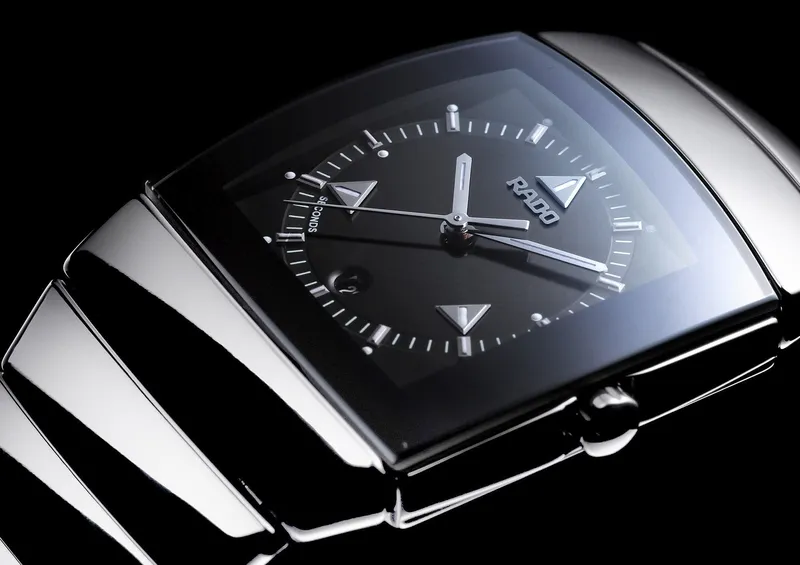 R13779152 שעון יד ראדו סינטרה יוניסקס 30 מ';';מ | זכוכית שחורה | שעון קרמיקה כסופה | מלאי מוגבל | שנתיים אחריות | RADO Sintra Ceramic UNISEX Model R13779152