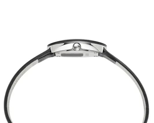 R53743715 שעון ראדו מיוחד לנשים מסדרת אסנזה | שעון משובץ 4 יהלומים אלגנטי ברצועת עור שנתיים אחריות מלאי מוגבל | Rado Women';s R53743715 ';Esenza Jubile