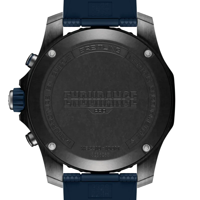 X82310D51B1S2 שעון ברייטלינג לגברים מהסדרה החדשה | דגם סופר קל וחזק | כרונוגרף ברצועת ספורט | 5 שנים אחריות | New Breitling Endurance Pro 44MM Men';s Watch X82310D51B1S2