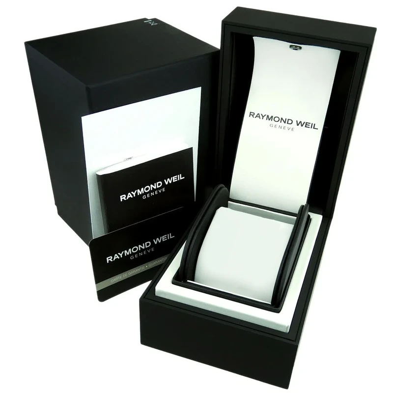 5925-ST-00300 שעון ריימונד וייל לנשים מסדרת טוקטה החדשה | שעון מלבני יוקרתי אופנתי בלוח רומי לבן | שנתיים אחריות יבואן רשמי | Raymond Weil Toccata Quartz Watch | 5925-ST-00300