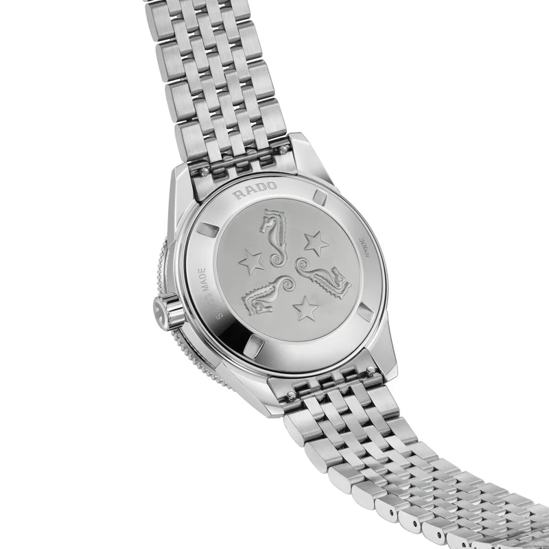 R-62233020 | R32223203 שעון ראדו יבואן רשמי חדש מסדרת קפטן קוק | שעון בלוח מיוחד טורקיז טיפני |מנגנון אוטומטי 80 שעות | 5 שנות אחריות | מלאי מוגבל | Rado Captain Cook 39mm Automatic Watch R32223203