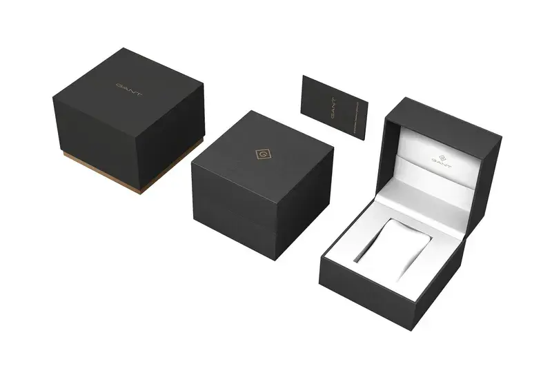 G193008 שעון גאנט לאישה יבואן רשמי | דגם מיני קלאסי אלגנטי בשילוב זהב רוז | לוח רומי לבן עם מחוגים כחולים | שנתיים אחריות טיים קונספט | gant Seneca G193008 women';s wristwatch features a sophisticated