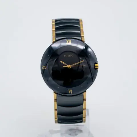 129.0300.3 שעון ראדו קרמיקה יוניקס | דגם יד 2 מסדרת קופל | רצועה משולבת זהב | כולל אחריות כרטיסים וקופסא | Rado Coupole Sterile Diastar 129.0300.3 Ceramic