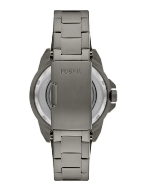 ME3218 שעון אוטומטי לגברים של פוסיל | דגם סקלטון אפור שחור | שעון אופנתי יוקרתי | סדרה חדשה כולל שנתיים אחריות |