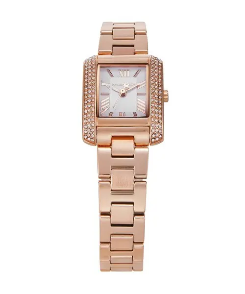 MK7512SET שעון סט עם צמידים של מייקל קורס לנשים | לוח רומי | באזל משובץ זרקונים | שנתיים אחריות | מלאי מוגבל |Michael Kors Women';s Emery Set White Dial Watch - MK7512SET