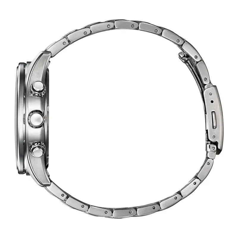 CA0770-56X שעון סיטיזן אקו דרייב סולארי לגברים | דגם חדש ומיוחג בלוח ירוק זרחני עם מספרים | שנתיים אחריות Citizen Eco Drive Chronograph 43mm Mens Watch Green CA0770-56X