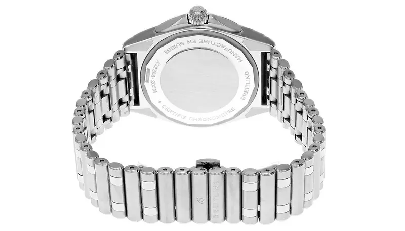 A32398101B1A1 שעון ברייטלינג כרונומט החדש יד 2 שנת 23 סט מלא | שעוון שמור מאד בלוח שחור | דגם GMT Breitling Chronomat Automatic GMT 40 Black Dial