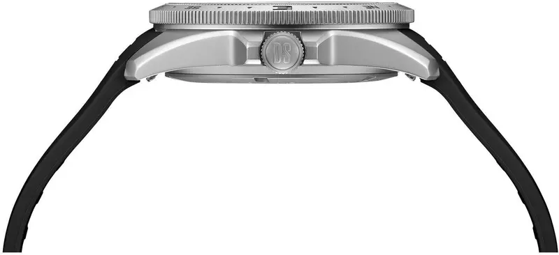 C047.452.17.081.01 שעון חדש של סרטינה לגברים | דגם ספורטיבי ברצועת סיליקון| באזל שחור אדום | דגם GMT | 5 שנות אחריות | Certina DS DS-X GMT 41mm Grey Dial Rubber Men';s Watch C0474521708101