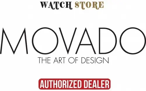 0607138 שעון לאישה של מובאדו שוויץ | מהדורה מיוחדת ל70 שנה לסדרת מוזיאון | שעון קלאסי אלגנטי ברצועת עור לבנה | באזל זהב | Movado Museum 70th Anniversary White Dial Ladies Watch 0607138