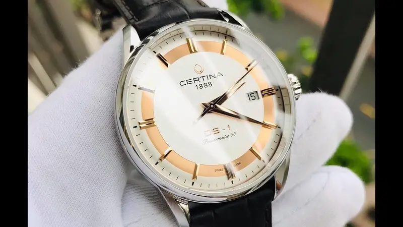 C029.807.16.031.60 שעון יוקרתי של סרטינה לגברים | דגם אוטומטי במהדורה מיוחדת להימליה | לוח משולב זהב רוז | גב אחורי שקוף ומיוחד | 5 שנים אחריות | Certina Powermatic 80 Himalaya Special C0298071603160