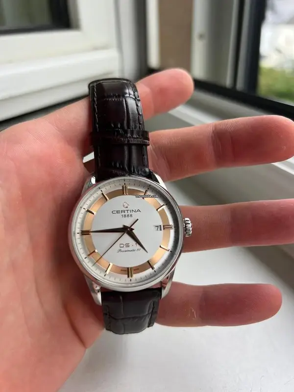 C029.807.16.031.60 שעון יוקרתי של סרטינה לגברים | דגם אוטומטי במהדורה מיוחדת להימליה | לוח משולב זהב רוז | גב אחורי שקוף ומיוחד | 5 שנים אחריות | Certina Powermatic 80 Himalaya Special C0298071603160