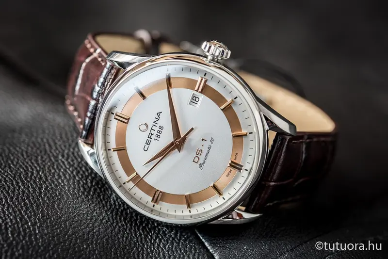 C029.807.16.031.60 שעון יוקרתי של סרטינה לגברים | דגם אוטומטי במהדורה מיוחדת להימליה | לוח משולב זהב רוז | גב אחורי שקוף ומיוחד | 5 שנים אחריות | Certina Powermatic 80 Himalaya Special C0298071603160