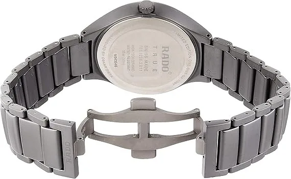 R-02363011 שעון ראדו יבואן רשמי לגבר | דגם מהדורה מוגבלת רק 1001 יחי בעולם | שעון מסדרת טרו פייס קרמי בעיצוב הארכיטקט אוסקר זיאטה | 5 שנים אחריות Rado True Face Limited Edition Sapphire Watch R2723611